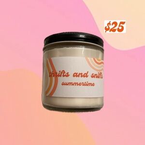 Summertime candle